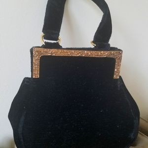 Vintage Velvet Handbag